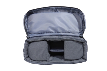 Peter Hadley Tokio 400 dunkelgrau Fototasche aus 100 % aus recyceltem Polyester